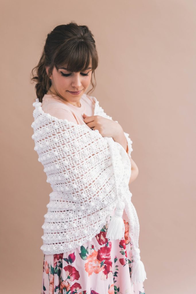 Number 2 from my top 5, the Crochet Le Nuage Wrap by Sewrella