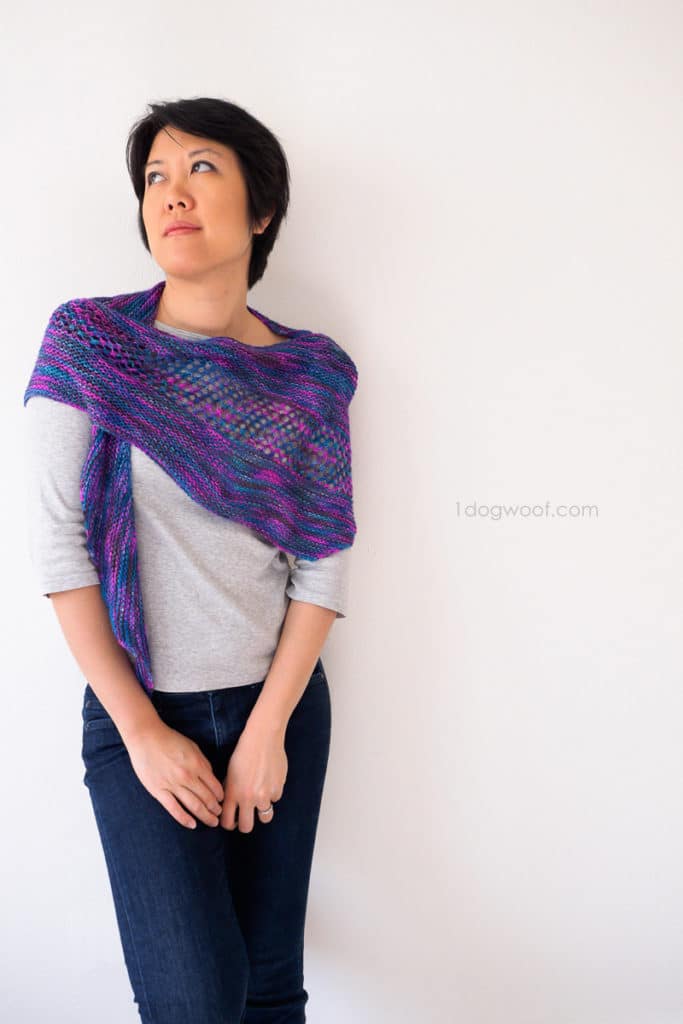 Number 3 from my top 5, the New Paths Shawl by One Dog Woof
