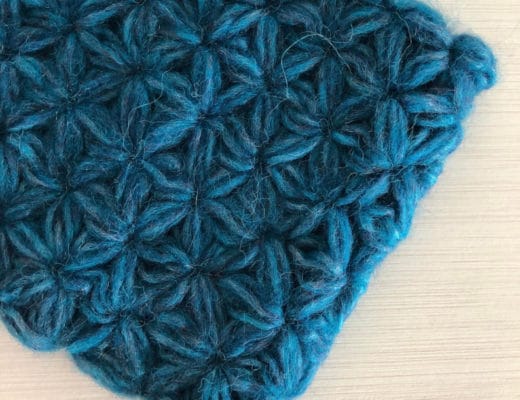 Cover image for the crochet jasmine cowl cover image