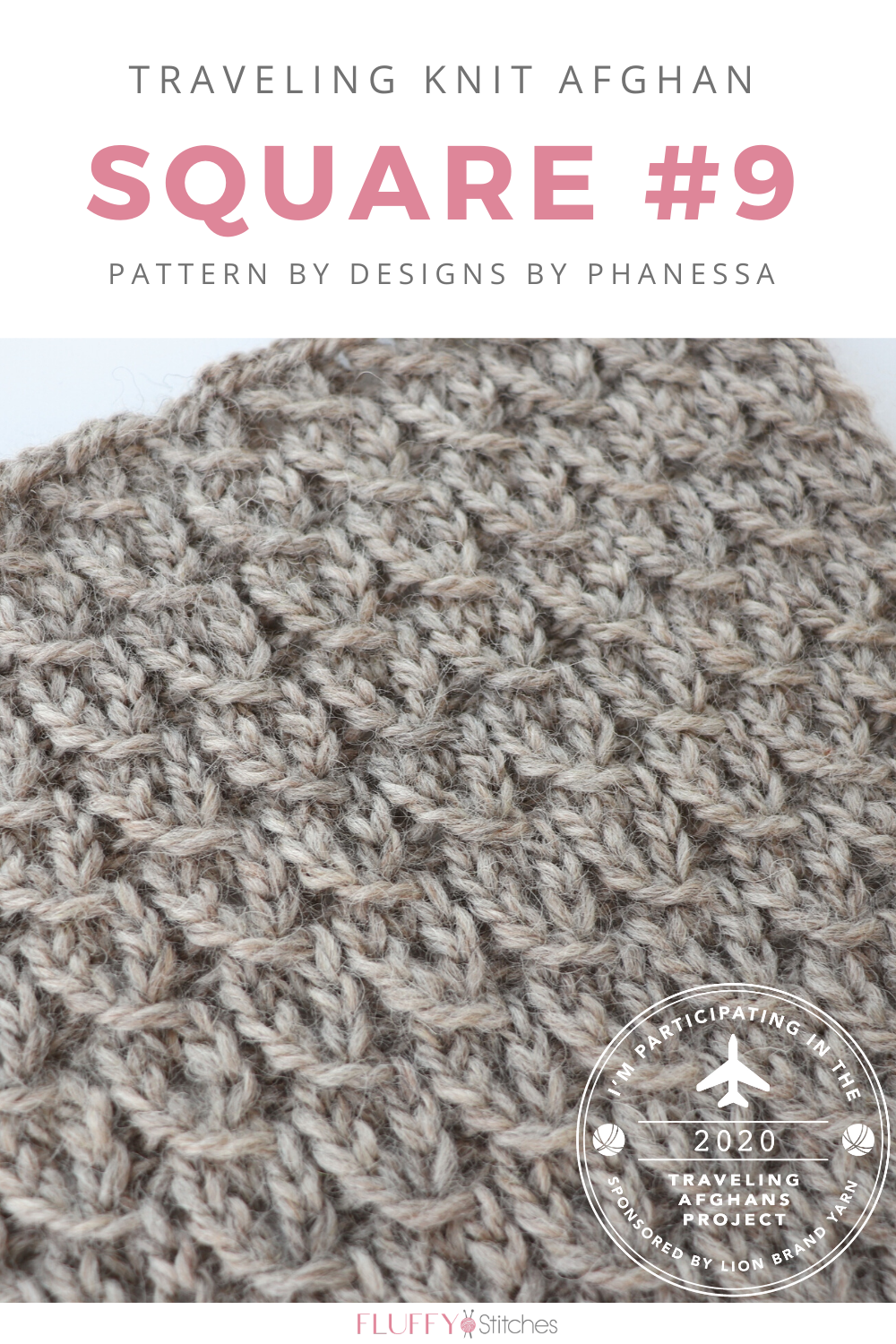 Traveling Knit Afghan – Square Nine by Designs by Phanessa | Fluffy ...
