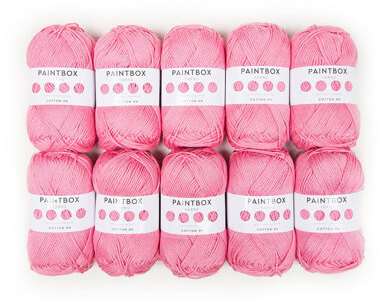 Cotton DK in Bubblegum Pink from Paintbox Yarns